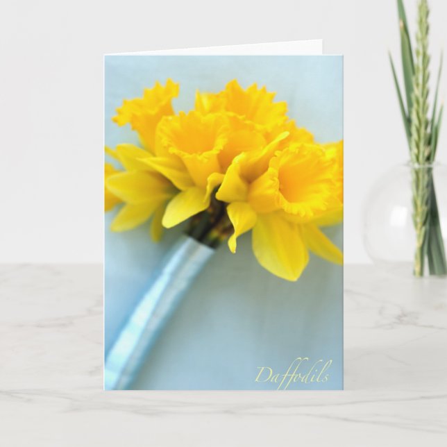 Daffodils Card (Front)