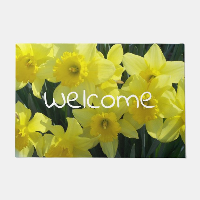 Daffodils Doormat (Front)