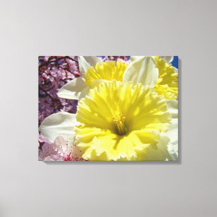 Daffodils Flowers canvas prints Spring Floral
