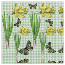 Daffodils in Spring Fabric