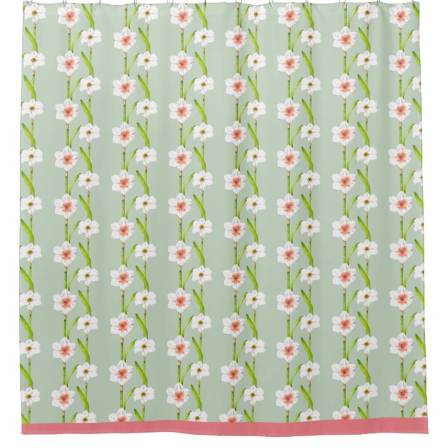 Daffodils on a Shower Curtain (Front)