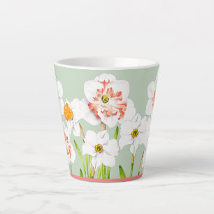 Daffodils on a Small Latte Mug