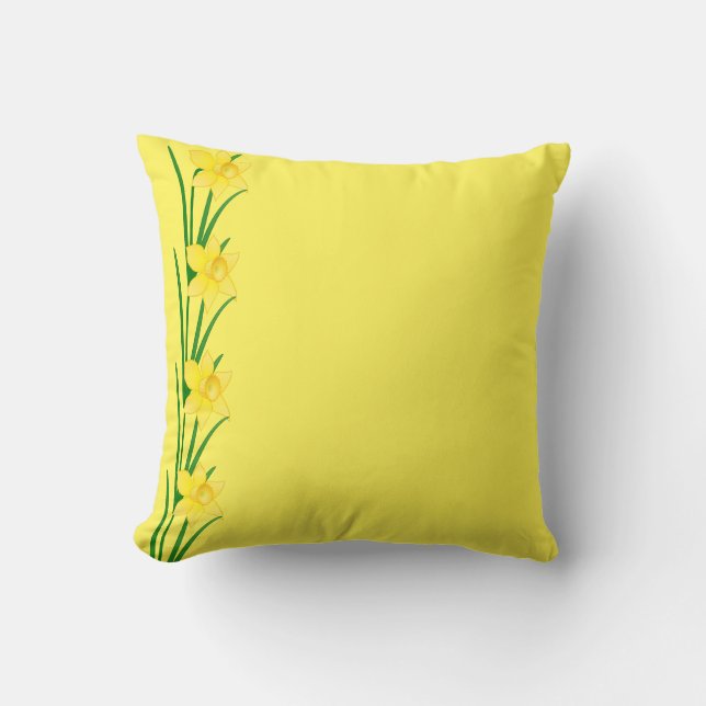 Daffodils Pillow (Front)