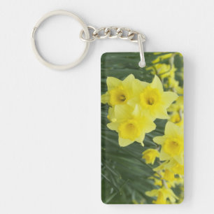 Daffodils RF) Keychain
