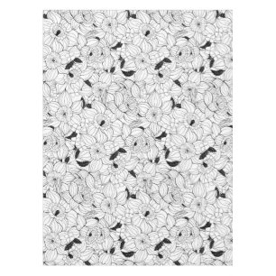 Daffodils spring floral pattern tablecloth