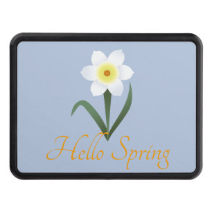 Daffodils Trailer Hitch Cover