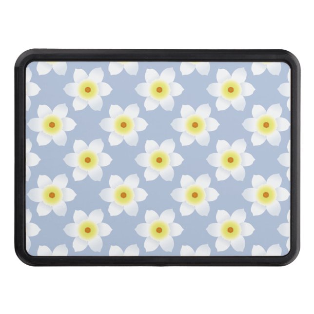 Daffodils Trailer Hitch Cover (Front)