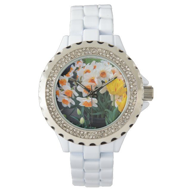 Daffodils & Tulips, Oregon Watch (Front)