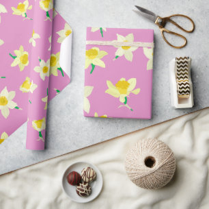 Daffodils. Wrapping Paper