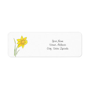Daffodique aquarelle