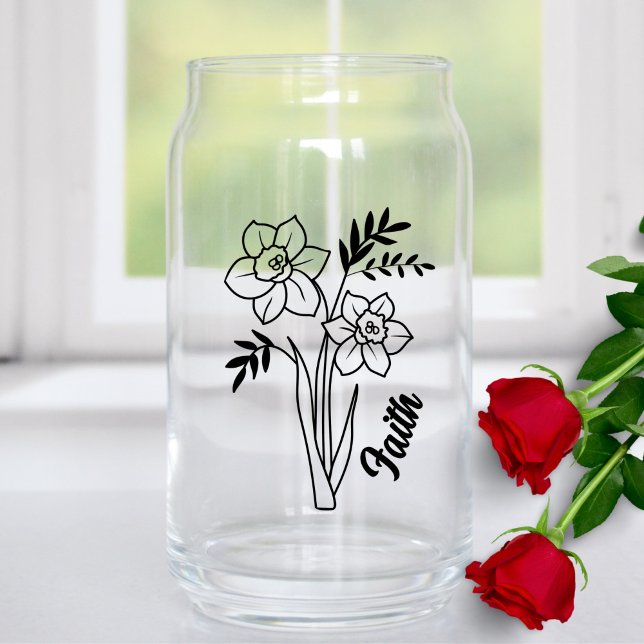 Daffodique de la fleur du mois de naissance person (Créateur téléchargé)