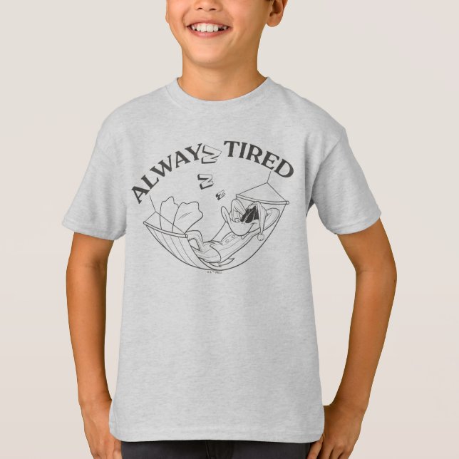 DAFFY DUCK™ Always Tired T-Shirt (Front)
