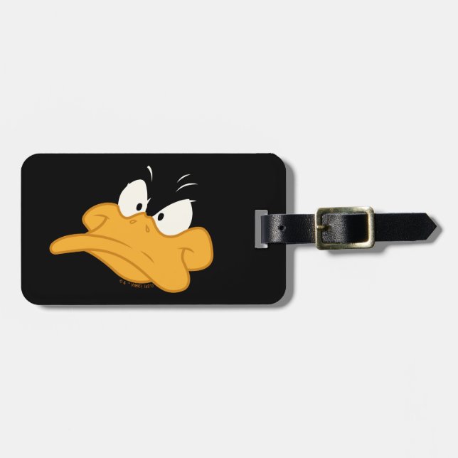 DAFFY DUCK™ Angry Face Luggage Tag (Front Horizontal)