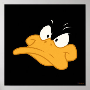 DAFFY DUCK™ Angry Face Poster