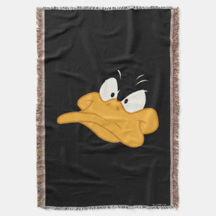 DAFFY DUCK™ Angry Face Throw Blanket