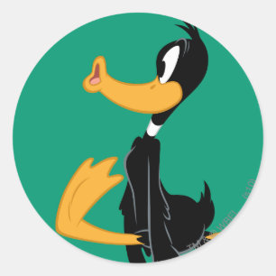 DAFFY DUCK™ Being Crazy Classic Round Sticker