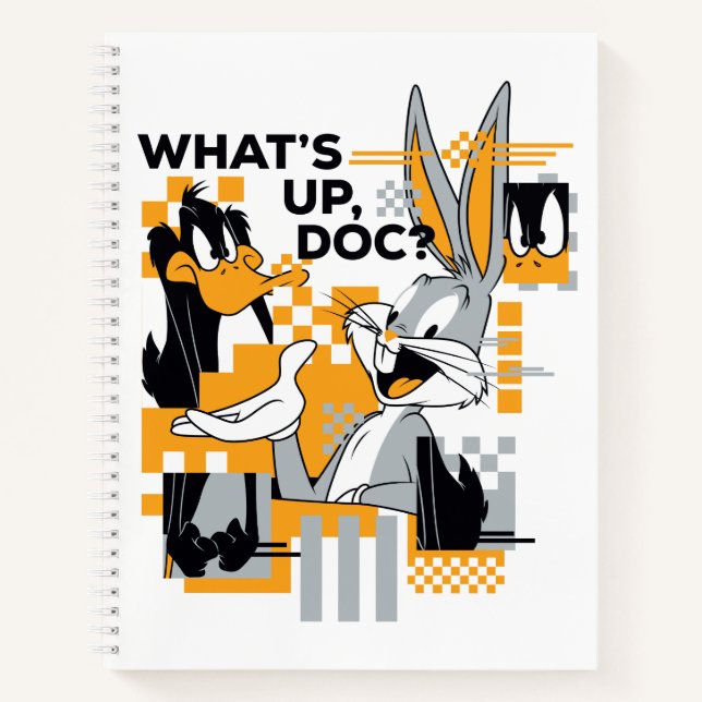 DAFFY DUCK™ & BUGS BUNNY™ Glitch Notebook (Front)