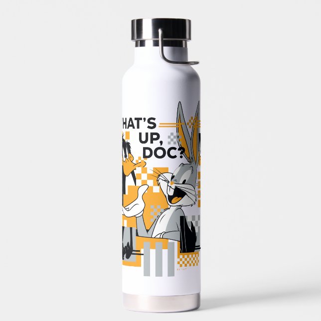 DAFFY DUCK™ & BUGS BUNNY™ Glitch Water Bottle (Left)