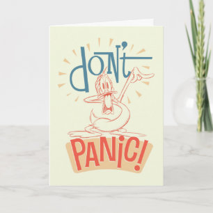 DAFFY DUCK™   Don't Panic! Card
