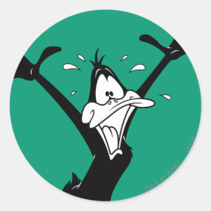 DAFFY DUCK™ Excited Classic Round Sticker