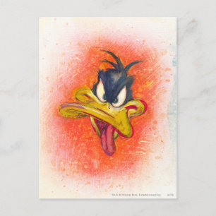 DAFFY DUCK™ in Orange Postcard