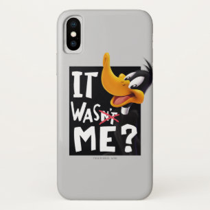 DAFFY DUCK™- It Wasn't Me / Was Me iPhone X Case