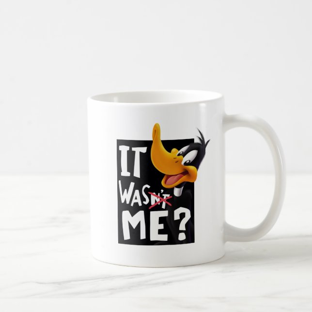 DAFFY DUCK™- It Wasn't Me / Was Me Coffee Mug (Right)