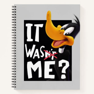 DAFFY DUCK™- It Wasn't Me / Was Me Notebook