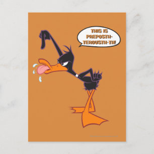DAFFY DUCK™ Speech Bubble Postcard