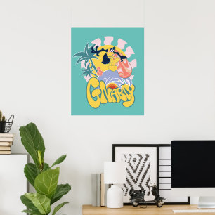 DAFFY DUCK™ Surfing - Gnarly Poster