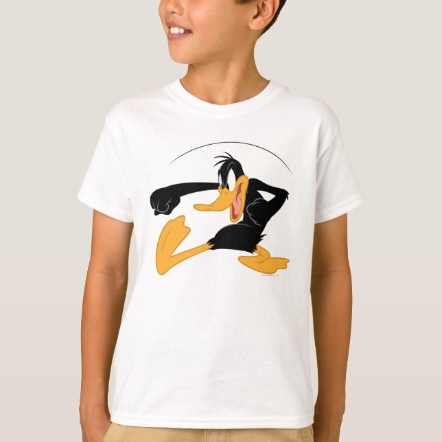 DAFFY DUCK™ Swinging a Punch T-Shirt (Front)