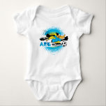 DAFFY DUCK™ Team Argentina Soccer Graphic Baby Bodysuit<br><div class="desc">Check out DAFFY DUCK™ running down the soccer field for Team Argentina! Wear this on a fun graphic tee,  tote bag,  or throw pillow! Shop this design on even more custom Zazzle gifts!</div>