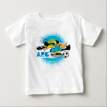 DAFFY DUCK™ Team Argentina Soccer Graphic Baby T-Shirt<br><div class="desc">Check out DAFFY DUCK™ running down the soccer field for Team Argentina! Wear this on a fun graphic tee,  tote bag,  or throw pillow! Shop this design on even more custom Zazzle gifts!</div>