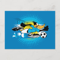 DAFFY DUCK™ Team Argentina Soccer Graphic