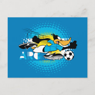 DAFFY DUCK™ Team Argentina Soccer Graphic Postcard