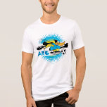 DAFFY DUCK™ Team Argentina Soccer Graphic Tri-Blend Shirt<br><div class="desc">Check out DAFFY DUCK™ running down the soccer field for Team Argentina! Wear this on a fun graphic tee,  tote bag,  or throw pillow! Shop this design on even more custom Zazzle gifts!</div>