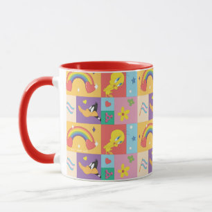 DAFFY DUCK™ & TWEETY™ - Pride Pattern Mug