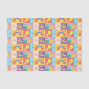 DAFFY DUCK™ & TWEETY™ - Pride Pattern Tissue Paper
