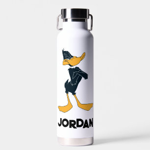 DAFFY DUCK™ with Arms Crossed Add Your Name Water Bottle