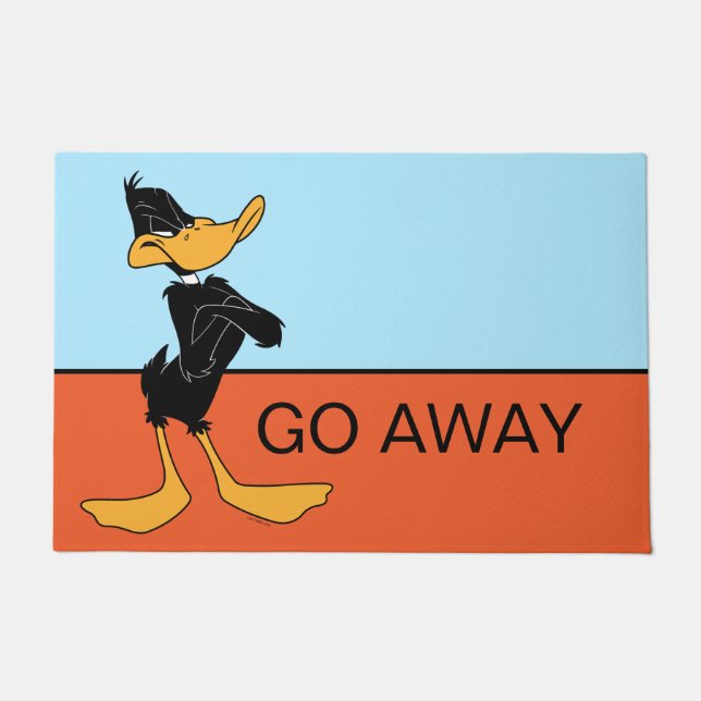 DAFFY DUCK™ with Arms Crossed Colour Doormat (Front)