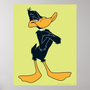 DAFFY DUCK™ with Arms Crossed Poster