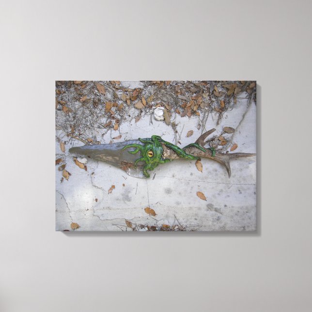 daga, athame, wicca, ritual, dagger, athame, wicca canvas print (Front)