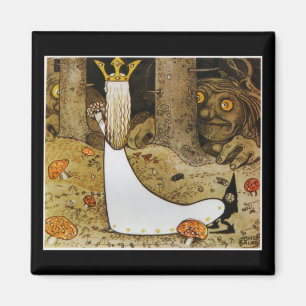 Daga in the Woods Magnet