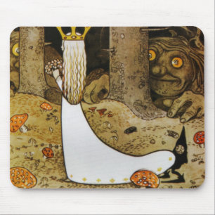 Daga in the Woods Mouse Pad