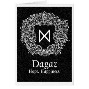 Dagaz /Happiness/ Version noire