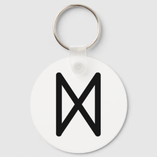 DAGAZ Nordic rune (Day, Awakening, Breakthrough) | Keychain