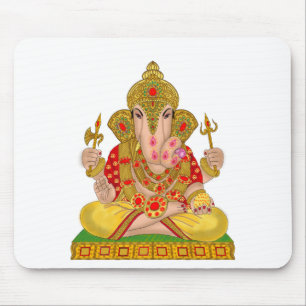 Dagduseth Ganesha Mouse Pad
