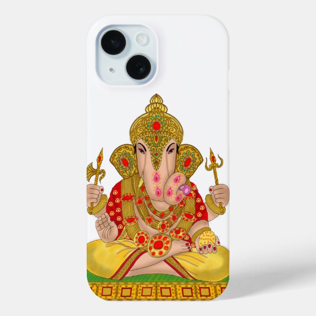 Dagduseth Ganesha Phone Case (Back)