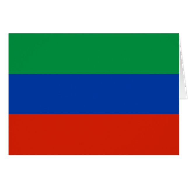 Dagestan Flag (Front Horizontal)