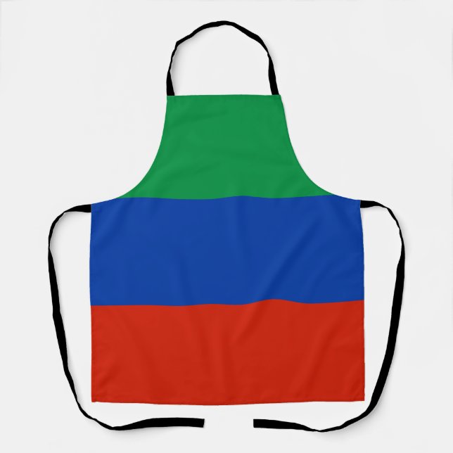 Dagestan Flag Apron (Front)